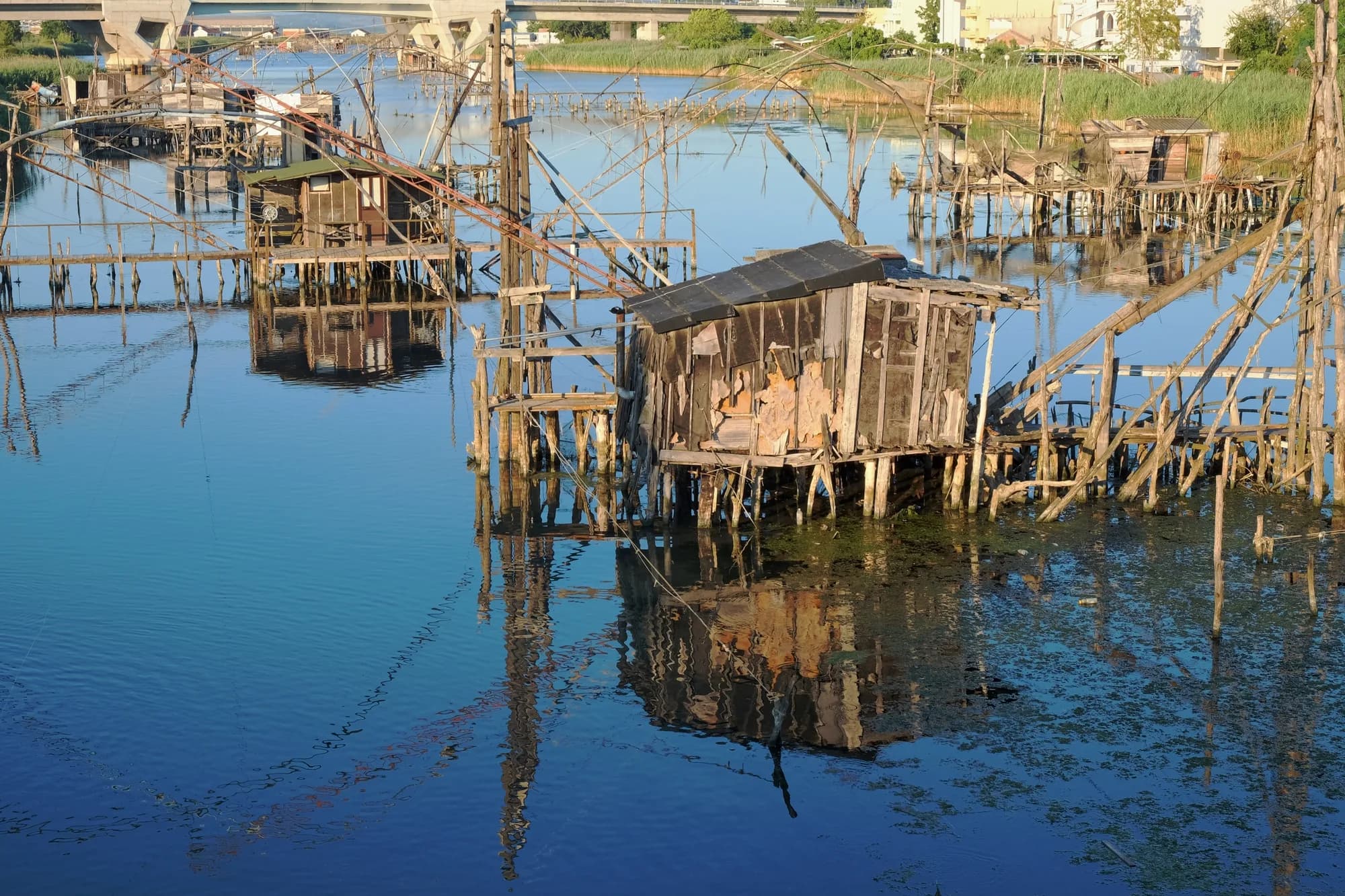 The Kalimeras of Port Milena: Ulcinj's Fishing Cranes on Stilts